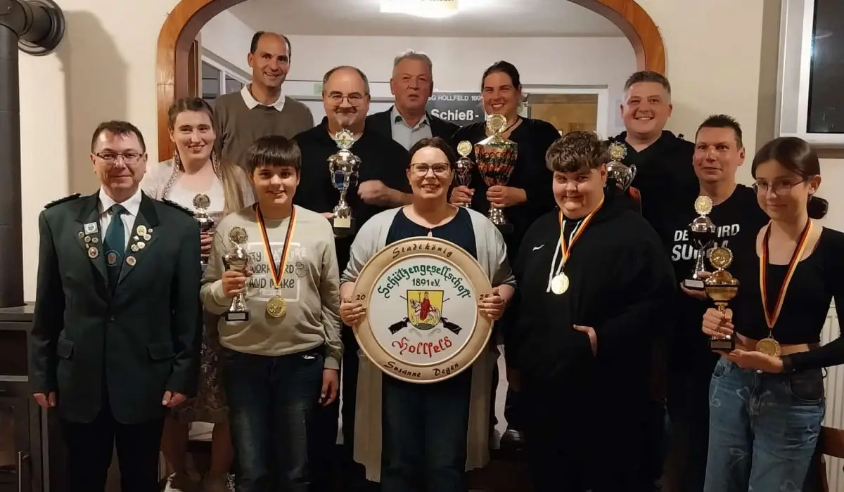 Stadtmeisterschaft 2025 – Der SG-Hollfeld gratuliert den Siegern